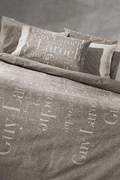 Σετ 4τμχ Σεντόνια Brand Cashmere Flannel με Λάστιχο 165x200 - Guy Laroche - Image 2