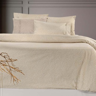 Σετ 4τμχ Σεντόνια Mira Mocca Flannel 270x265 - Guy Laroche