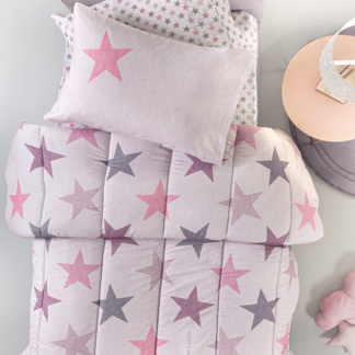 Παδικό Πάπλωμα Cosmos Pudra Suede 160x220 - Guy Laroche