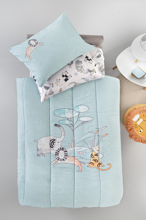 Παιδικό πάπλωμα microsuede Guy Laroche Zootopia Aqua