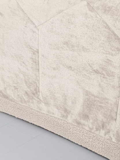 Κουβερτοπάπλωμα Ultrasoft Διπλής Όψης, Εκρού Guy Laroche Prisma Ivory