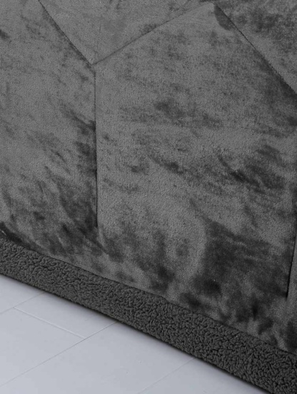 Κουβερτοπάπλωμα Σκούρο Γκρι, King Size - Guy Laroche Prisma Anthracite