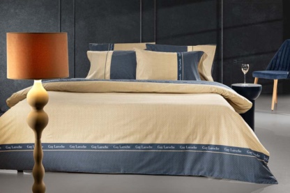 Σετ 2τμχ Παπλωματοθήκη Kent Toffee 165x225 - Guy Laroche