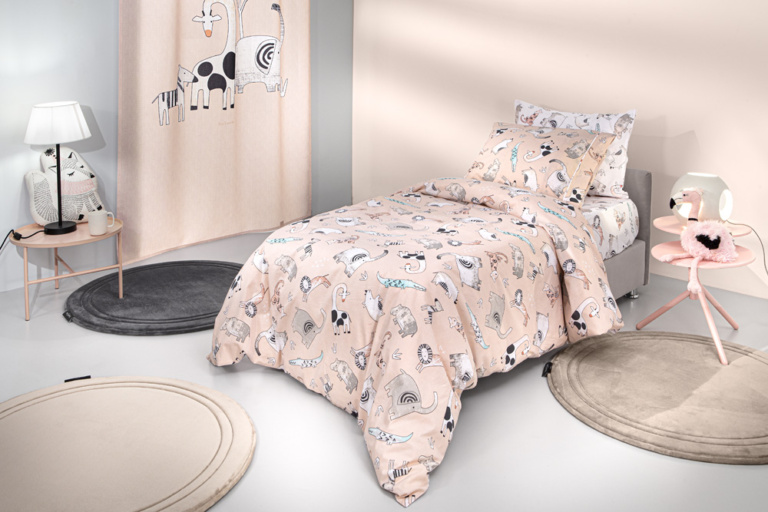 Σετ 2τμχ Παιδική Παπλωματοθήκη Zootopia Cameo Suede 165x225 - Guy Laroche