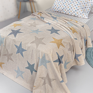 Παιδική Κουβέρτα Ultrasoft Cosmos Natural 160x220 - Guy Laroche