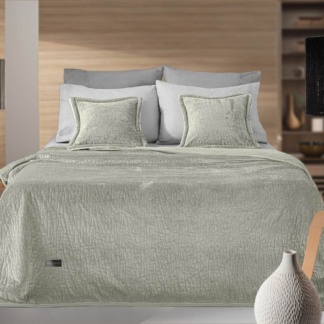 Σετ 2τμχ Κουβέρτα Bolzano Khaki 160x220 - Guy Laroche