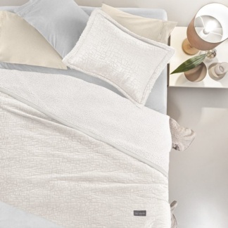 Σετ 2τμχ Κουβέρτα Bolzano Ivory 180x220 - Guy Laroche