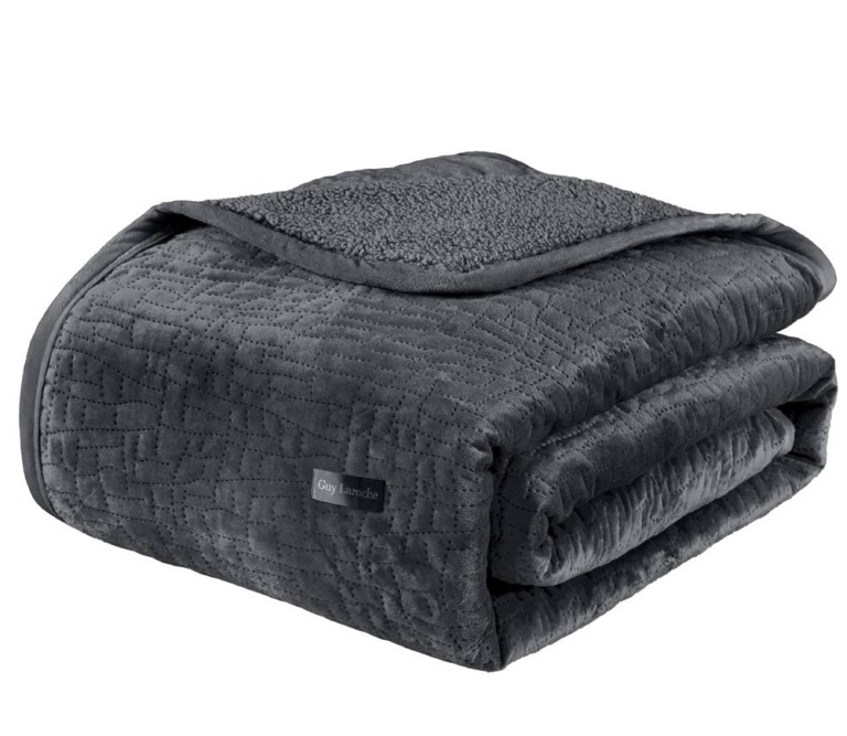 Κουβέρτα Guy Laroche Bolzano Anthracite