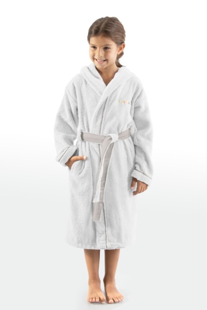 Παιδικό Μπουρνούζι Kiddies White 12-14 ετών - Guy Laroche