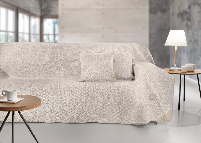 Ριχτάρι Lama Beige 170x150 - Guy Laroche