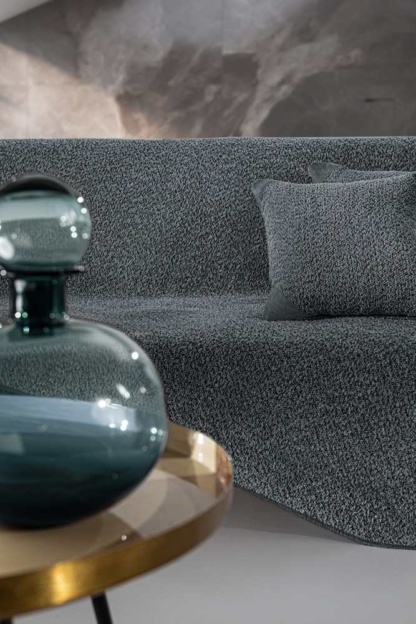 Moντέρνο ριχτάρι σαλονιού Guy Laroche Lama Anthracite