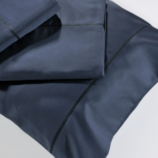 Σετ Σεντόνια Ημίδιπλα 250/8 Navy Blue - DownTown