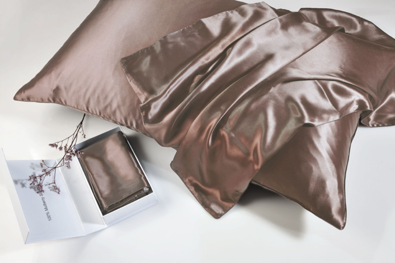 100% Mulberry Silk Μαξιλαροθήκη Purple - DownTown