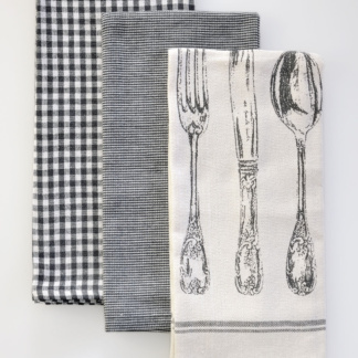 Πετσέτες Κουζίνας 65Χ45 Σετ 3τμχ 18-0367 - DownTown