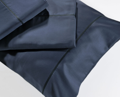 Ημίδιπλο Κατωσέντονο Λάστιχο 250/8 Navy Blue - DownTown