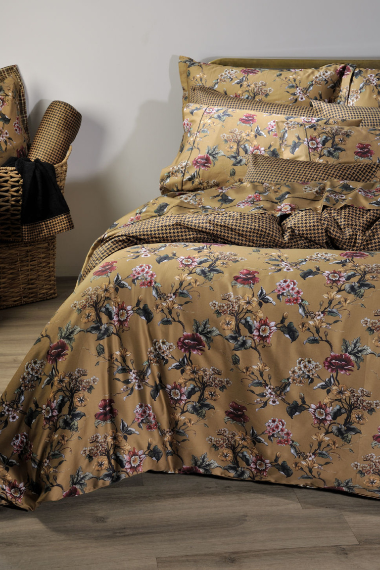 Σετ Σεντόνια King 826 Gold Flower - DownTown