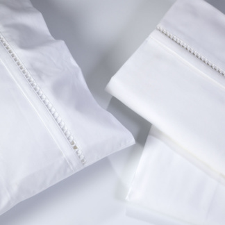 Σετ Σεντόνια Υπέρδιπλα 600TC Αζουρ No.6 Λευκό - DownTown