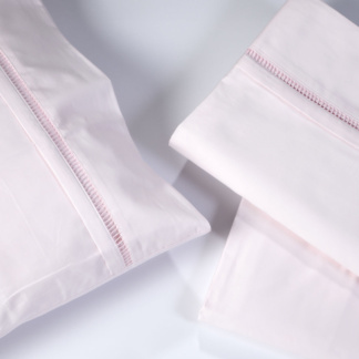 Σετ Σεντόνια Υπέρδιπλα 600TC Αζουρ No.6 Ροζ - DownTown