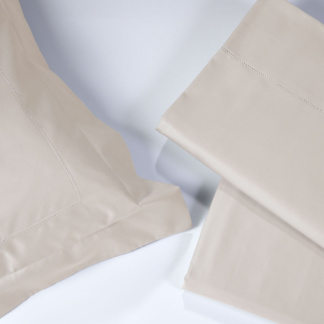 Σετ Σεντόνια King Αζουρ Beige Oxford Μαξ/κες - DownTown