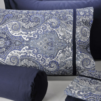 Σετ Σεντόνια Υπέρδιπλα 846 Bombay Blue - DownTown