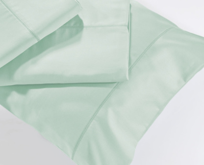 Ζεύγος Μαξιλαροθήκες Oxford 250/13 Aqua - DownTown