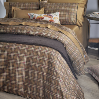 Σετ Σεντόνια Ημίδιπλα 848 Gold Carreaux - DownTown