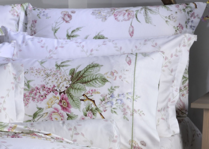 Ζεύγος Μαξ/κες Oxford 849 Bouquet Pink Ταίρι - DownTown