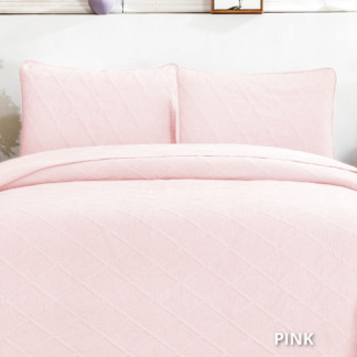 Κουβρ/λι Diamond 240 Χ 260 Pink - DownTown