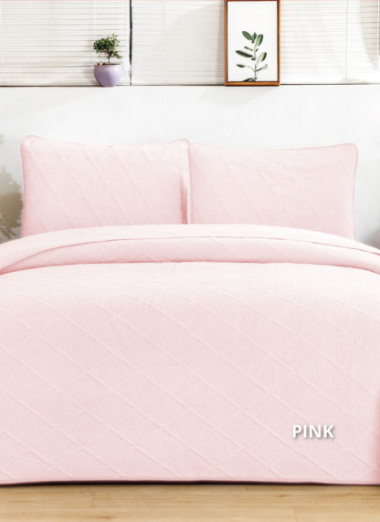 Κουβρ/λι Diamond 240 Χ 260 Pink - DownTown