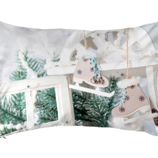 Χριστουγεννιάτικο διακοσμητικό μαξιλάρι με γέμιση 4012 30x45 - Saint Clair