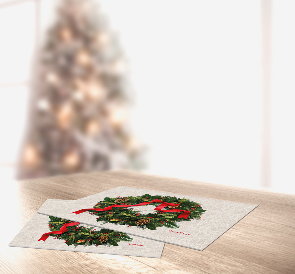 Σουπλά Χριστουγεννιάτικο 3015 45x33 - Saint Clair