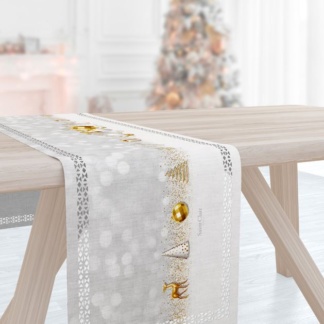 Χριστουγεννιάτικη Τραβέρσα 2033 Laser Cut 40x160 - Saint Clair