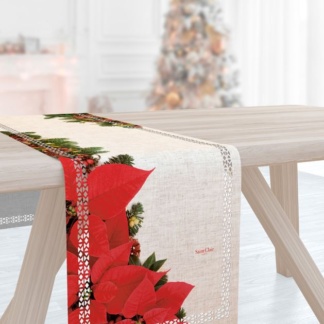 Χριστουγεννιάτικη Τραβέρσα 2008 Laser Cut 40x160 - Saint Clair