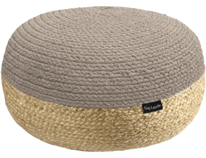 Πουφ Maya Taupe Ottoman 50x50x25 - Guy Laroche