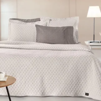 Κουβέρτα Bello Ivory 245x260 - Guy Laroche