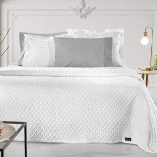 Κουβέρτα Bello White 245x260 - Guy Laroche