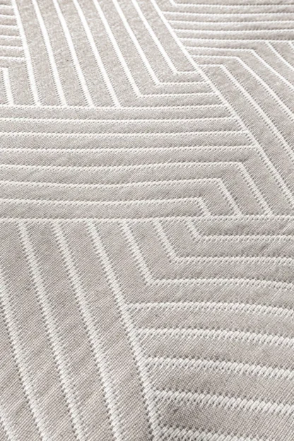 Κουβέρτα Lupo Beige - White 180x260 - Guy Laroche - Image 4