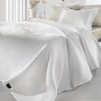 Κουβέρτα Lupo White 180x260 - Guy Laroche