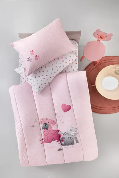 Κουβερλί Paw Pinky Suede 160x230 - Guy Laroche