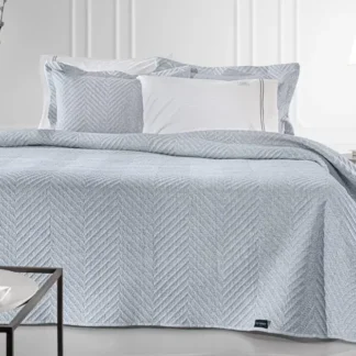 Σετ 2τμχ Κουβερλί Hamptons Blue 180x240 - Guy Laroche