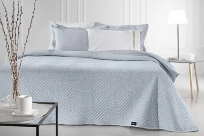 Σετ 2τμχ Κουβερλί Hamptons Blue 180x240 - Guy Laroche