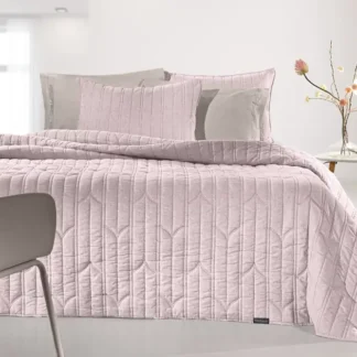 Σετ 2τμχ Κουβερλί Aurora Sepia 180x240 - Guy Laroche