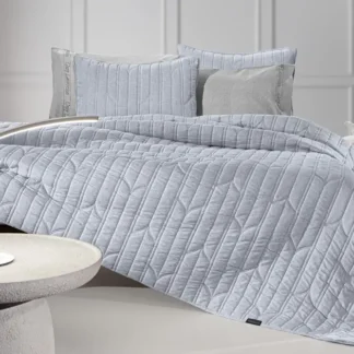 Σετ 2τμχ Κουβερλί Aurora Blue 180x240 - Guy Laroche