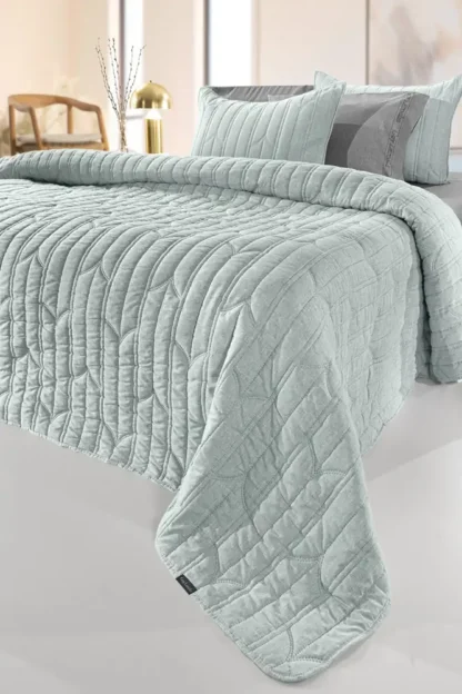 Σετ 2τμχ Κουβερλί Aurora Mint 240x250 - Guy Laroche
