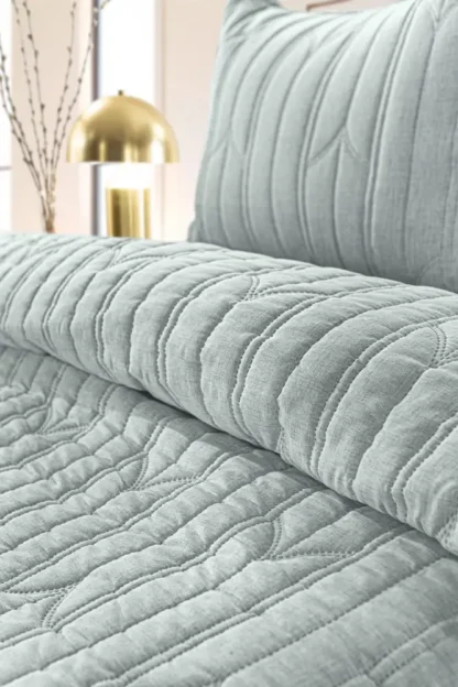 Σετ 2τμχ Κουβερλί Aurora Mint 240x250 - Guy Laroche - Image 2