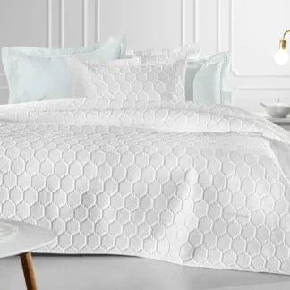 Σετ 3τμχ Κουβερλί Hive White 250x240 - Guy Laroche