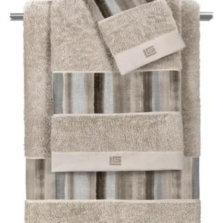 Σετ 3τμχ Πετσέτες Santiago Stone - Natural - Guy Laroche