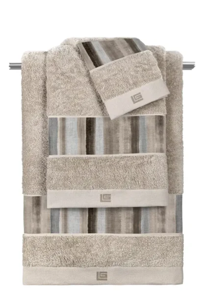 Σετ 3τμχ Πετσέτες Santiago Stone - Natural - Guy Laroche