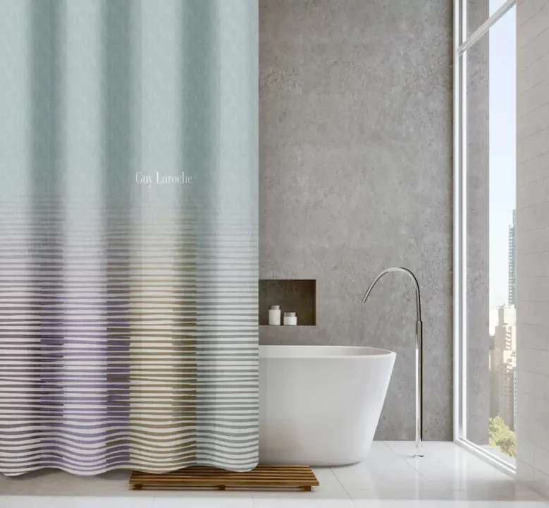 Koυρτίνα μπάνιου με μοντέρνο design, υφασμάτινη με τρουκς - Guy Laroche Lorenzo Multi