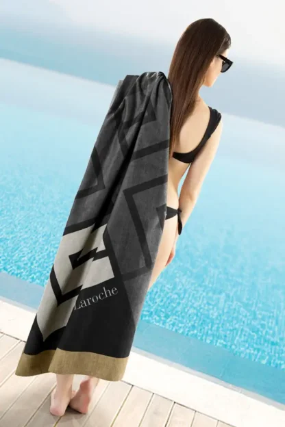Πετσέτα Θαλάσσης Velour Printed 2502/02 100x175 - Guy Laroche